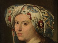 GG 469  GG 469, Pietro Bellotti (1625-1700), Bildnis einer Frau mit Turban, Leinwand, 50 x 39 cm : Aufnahmedatum: 2008, Portrait